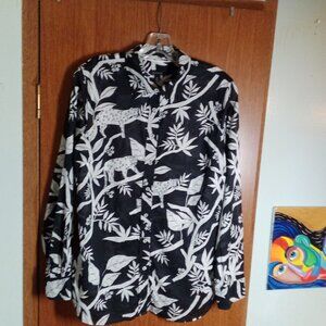 Talbot Womens Long Sleeve Blouse